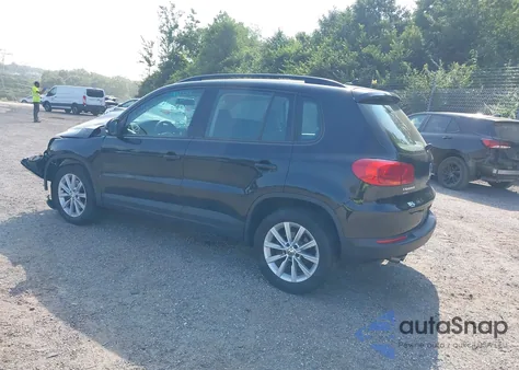 2018 Volkswagen Tiguan Limited из США, поврежденный, VIN WVGBV7AX3JK002180